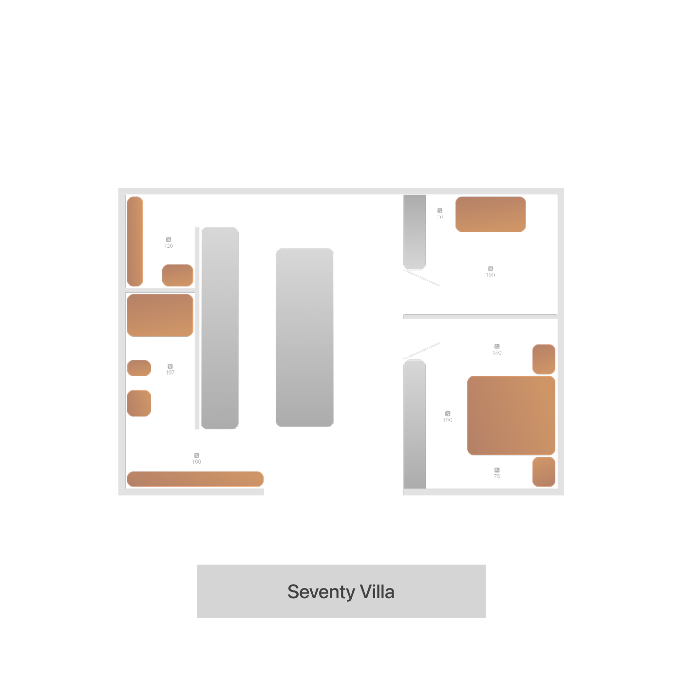 Простий ескіз Seventy Villa
